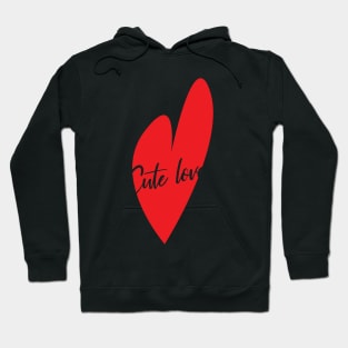 Cute love Hoodie